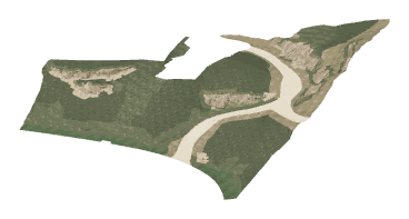 ch1_06f_land_01_lod, a low-detail (LOD) model of the GTA V map in Richman