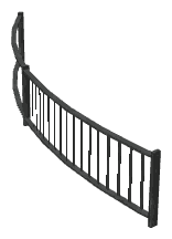 ch1_06f_metal_fence_05, a fence or wall of the GTA V map in Richman