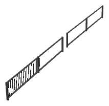 ch1_06f_metal_fence_17, a fence or wall of the GTA V map in Richman