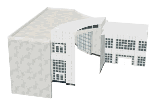 ch1_07_build01_lod, a low-detail (LOD) model of the GTA V map in Pacific Bluffs