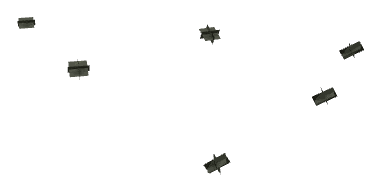 ch1_08_props_combo28_01_lod, a low-detail (LOD) model of the GTA V map in Banham Canyon