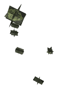 ch1_08_props_combo29_20_lod, a low-detail (LOD) model of the GTA V map in Banham Canyon