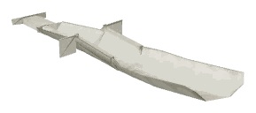 ch1_09_bridge_slod, a super-low-detail (SLOD) model of the GTA V map in Banham Canyon