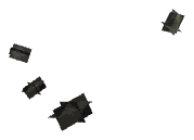 ch1_09_props_combo37_08_lod, a low-detail (LOD) model of the GTA V map in Tongva Hills