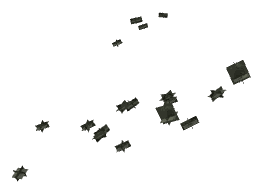 ch1_09_props_combo37_15_lod, a low-detail (LOD) model of the GTA V map in Tongva Hills