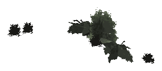 ch1_09b_props_veg19_11_lod, a low-detail (LOD) model of the GTA V map in Tongva Hills