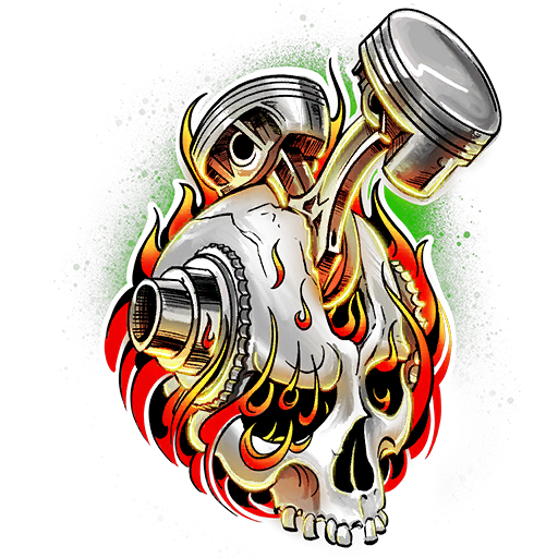 Crank Head, a GTA V tattoo