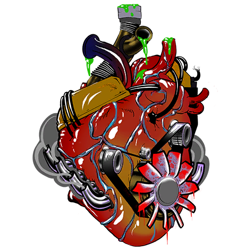 Engine Heart, a GTA V tattoo