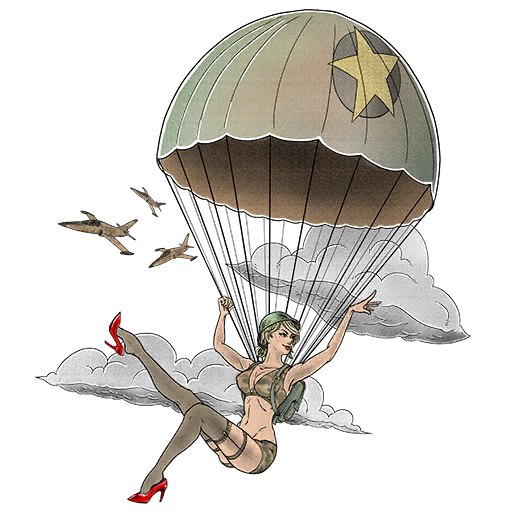 Parachute Belle, a GTA V tattoo