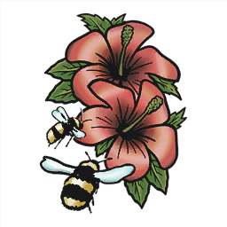 Hibiscus Flower Duo, a GTA V tattoo