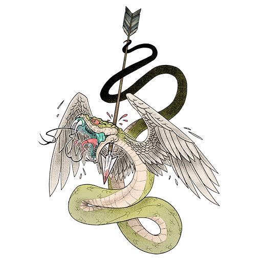 Winged Serpent, a GTA V tattoo