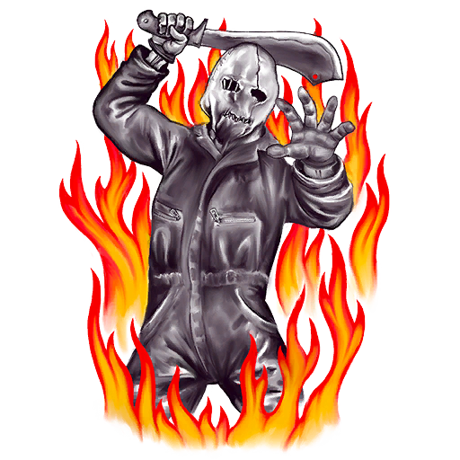 Masked Machete Killer, a GTA V tattoo