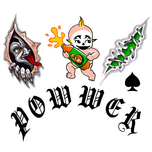 Powwer, a GTA V tattoo