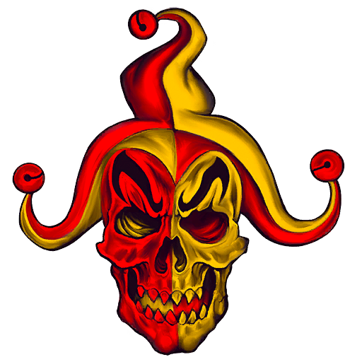 Demon Skull Jester, a GTA V tattoo