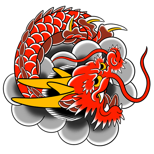 Dragon, a GTA V tattoo