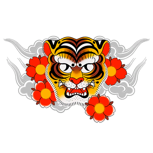 Tiger, a GTA V tattoo
