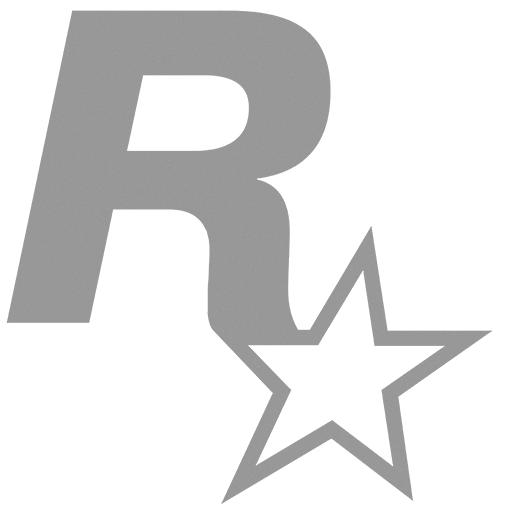 Rockstar Logo White Out Tee, a GTA V tattoo