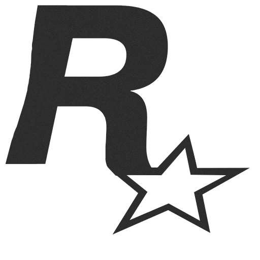 Rockstar Logo Blacked Out Tee, a GTA V tattoo