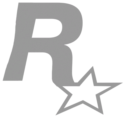 Rockstar Logo White Out Tee, a GTA V tattoo