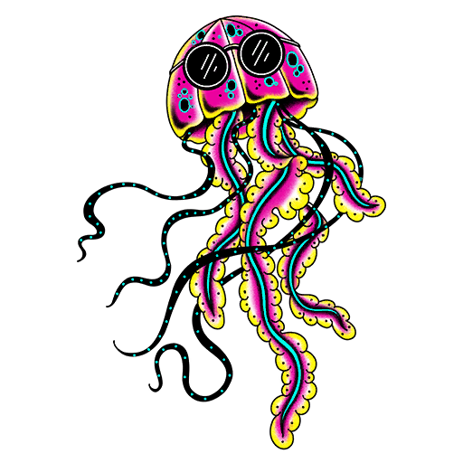 Jellyfish Shades, a GTA V tattoo
