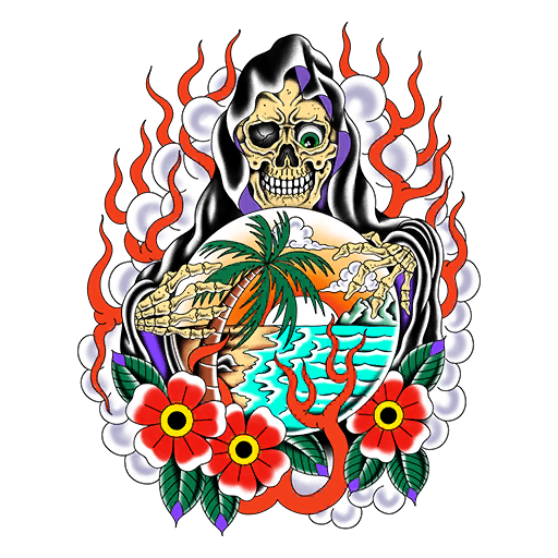 Tropical Sorcerer, a GTA V tattoo
