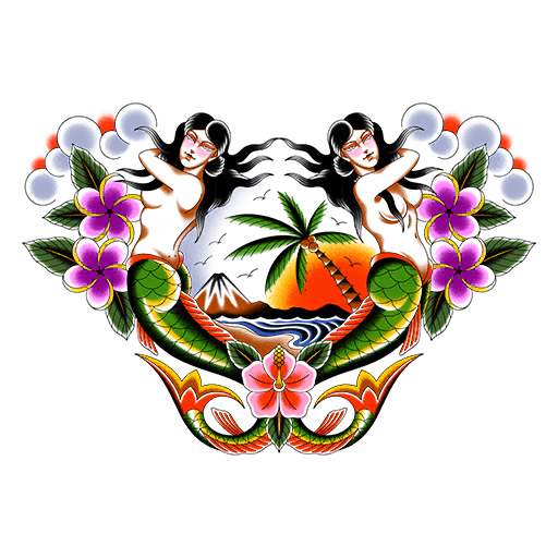 Paradise Sirens, a GTA V tattoo