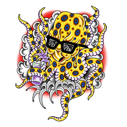 Octopus Shades, a GTA V tattoo