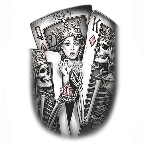 Love Gamble, a GTA V tattoo