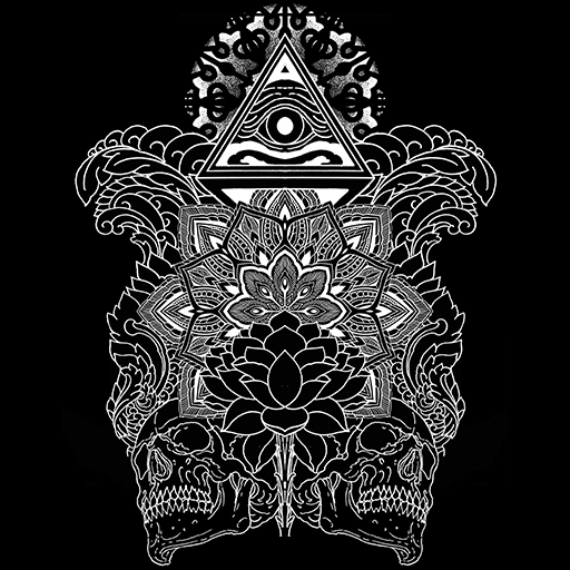 Floral Symmetry, a GTA V tattoo