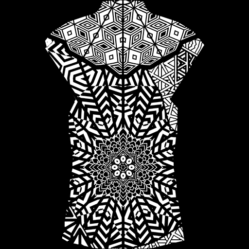 Geometric Design, a GTA V tattoo