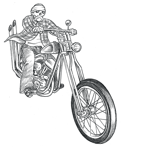 Live to Ride, a GTA V tattoo
