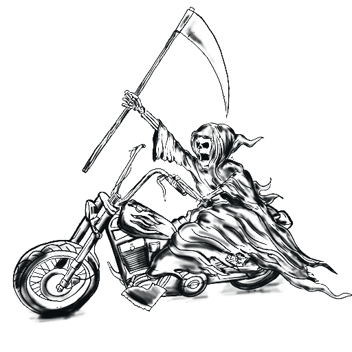 Grim Rider, a GTA V tattoo