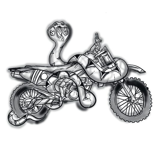 Snake Bike, a GTA V tattoo