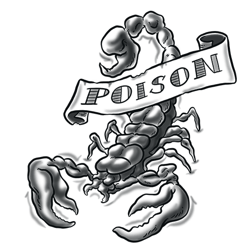 Poison Scorpion, a GTA V tattoo