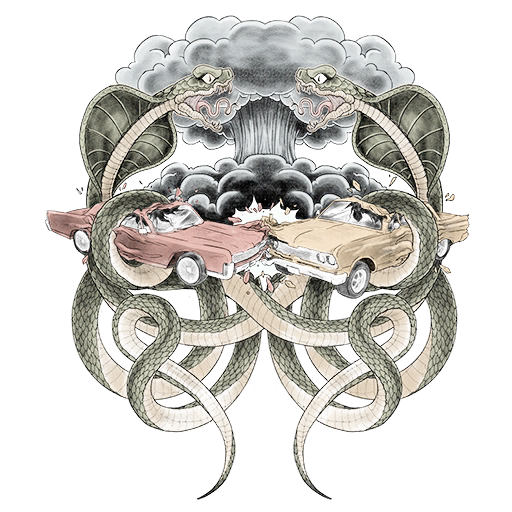 Serpents of Destruction, a GTA V tattoo
