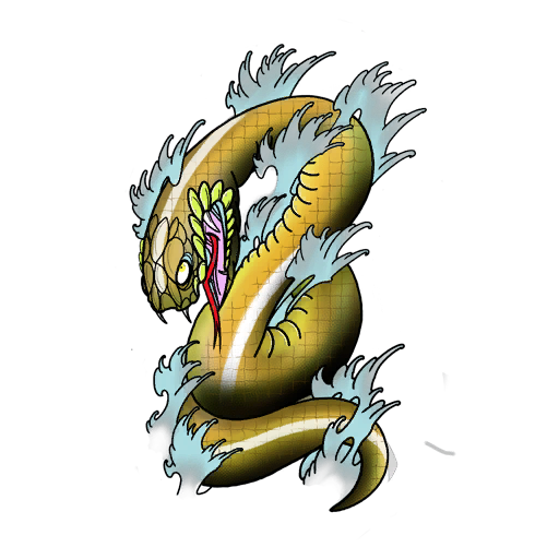Golden Cobra, a GTA V tattoo