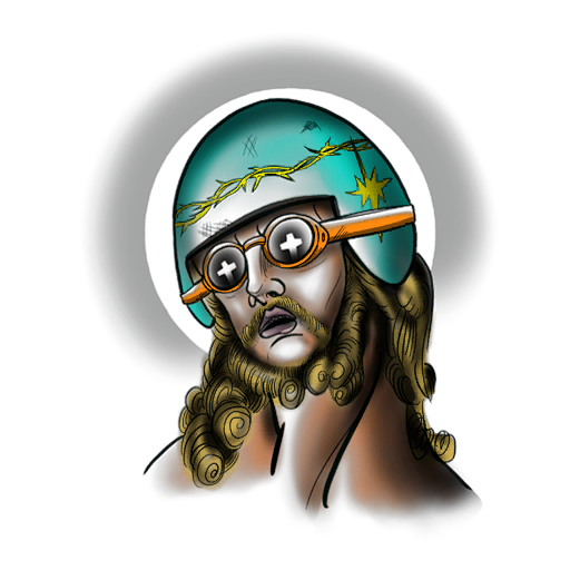 Stunt Jesus, a GTA V tattoo