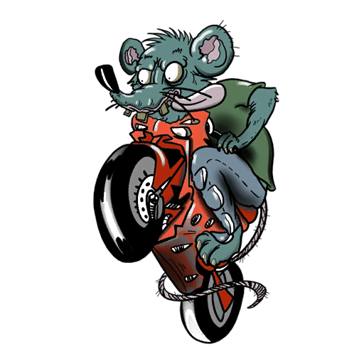 Wheelie Mouse, a GTA V tattoo
