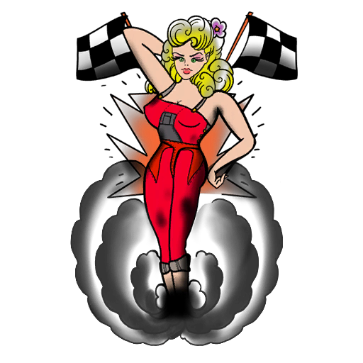 Racing Doll, a GTA V tattoo
