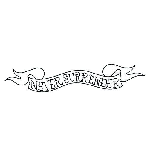 Never Surrender, a GTA V tattoo