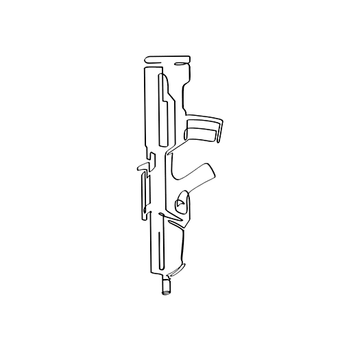 Minimal Advanced Rifle, a GTA V tattoo