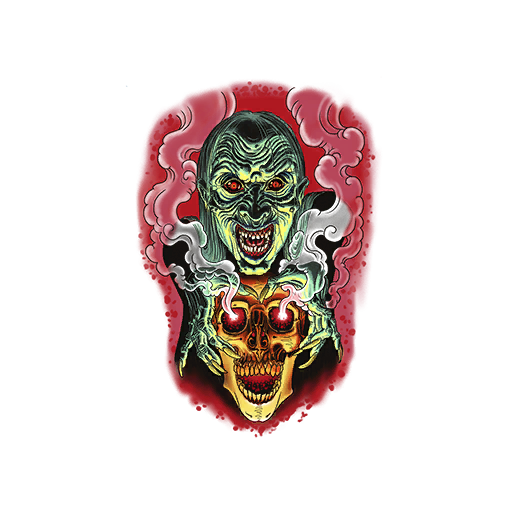 Witch & Skull, a GTA V tattoo