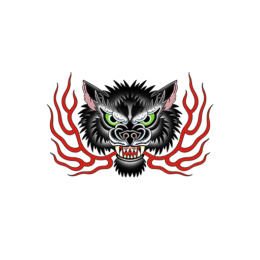 Branched Werewolf, a GTA V tattoo