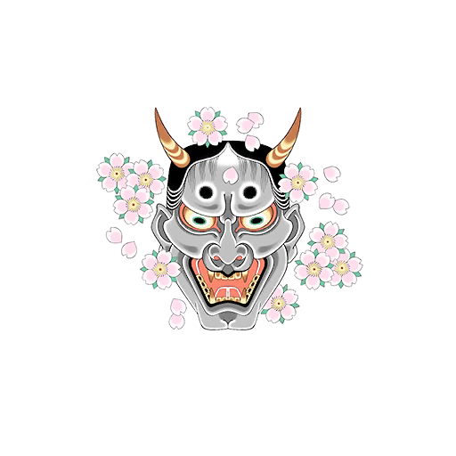 Floral Demon, a GTA V tattoo