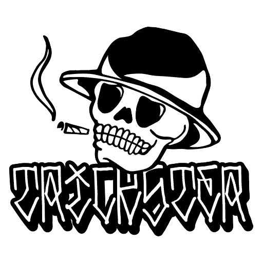 White Trickster Skull T-Shirt, a GTA V tattoo