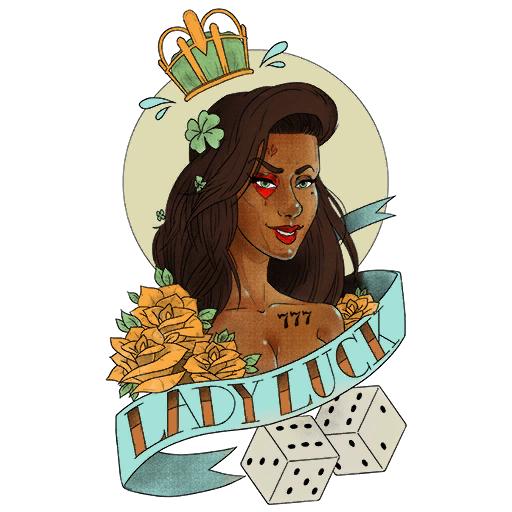 Lady Luck, a GTA V tattoo