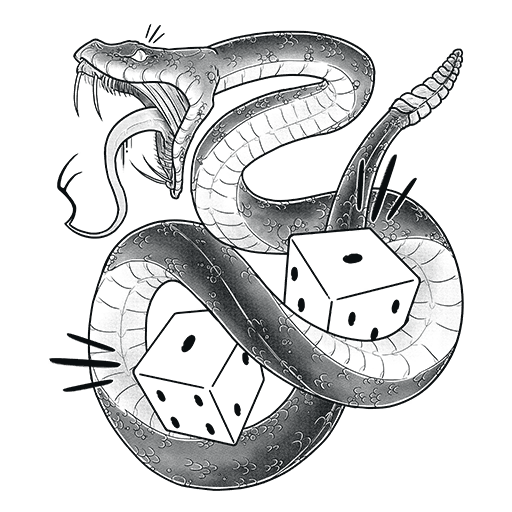 Snake Eyes, a GTA V tattoo