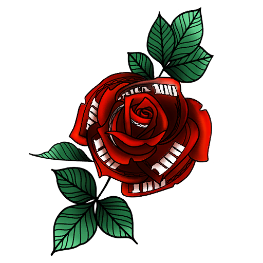 Banknote Rose, a GTA V tattoo