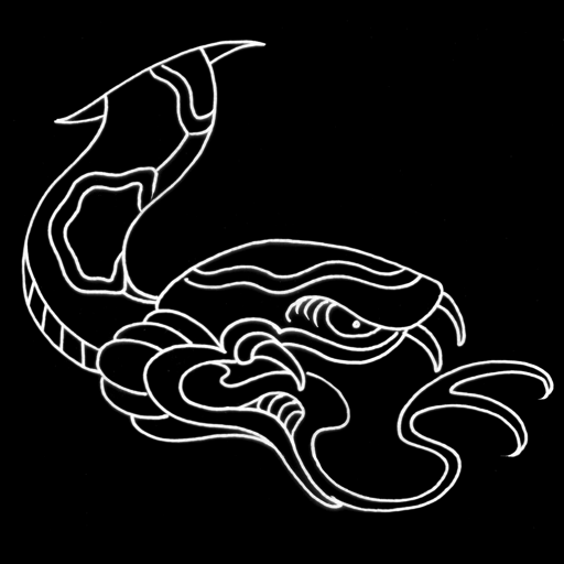 Snake Head Outline, a GTA V tattoo