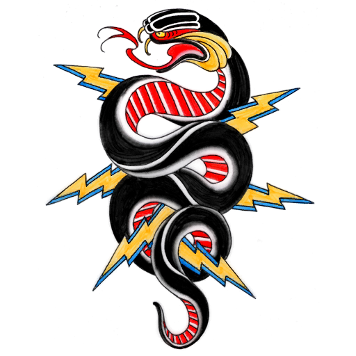 Electric Snake, a GTA V tattoo